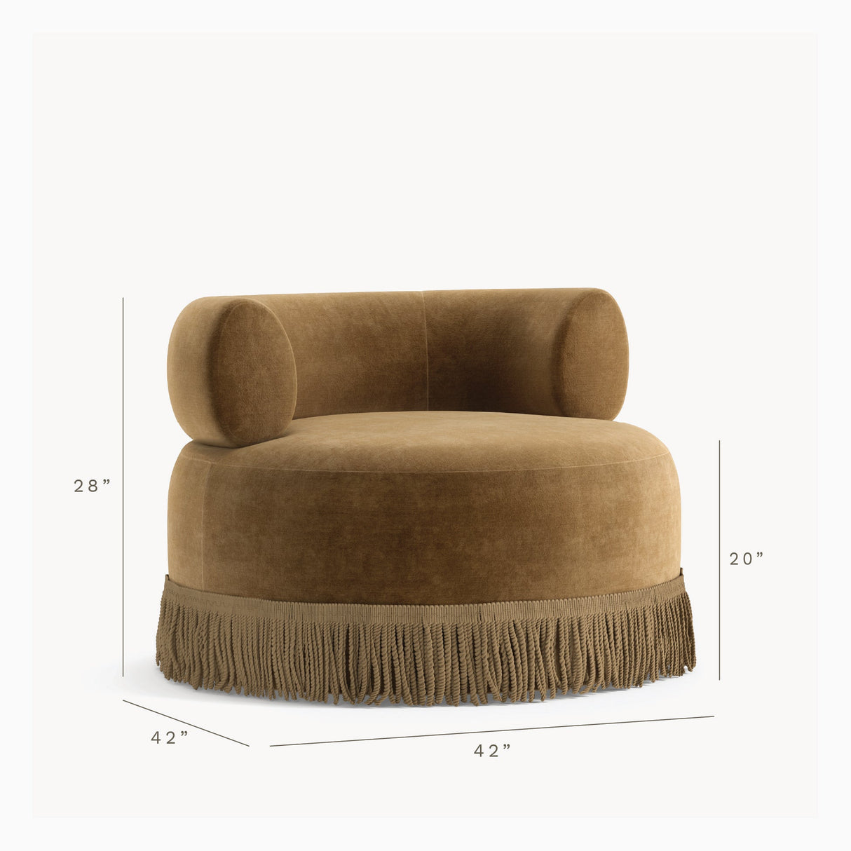 Lenny Swivel Chair by Co.House Designs at Eve Furniture
