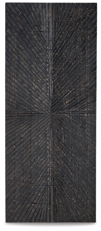 Lenora Antique Black Wall Decor by Ashley at Eve Furniture