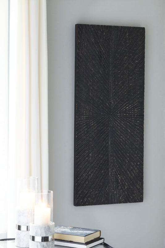 Lenora Antique Black Wall Decor by Ashley at Eve Furniture