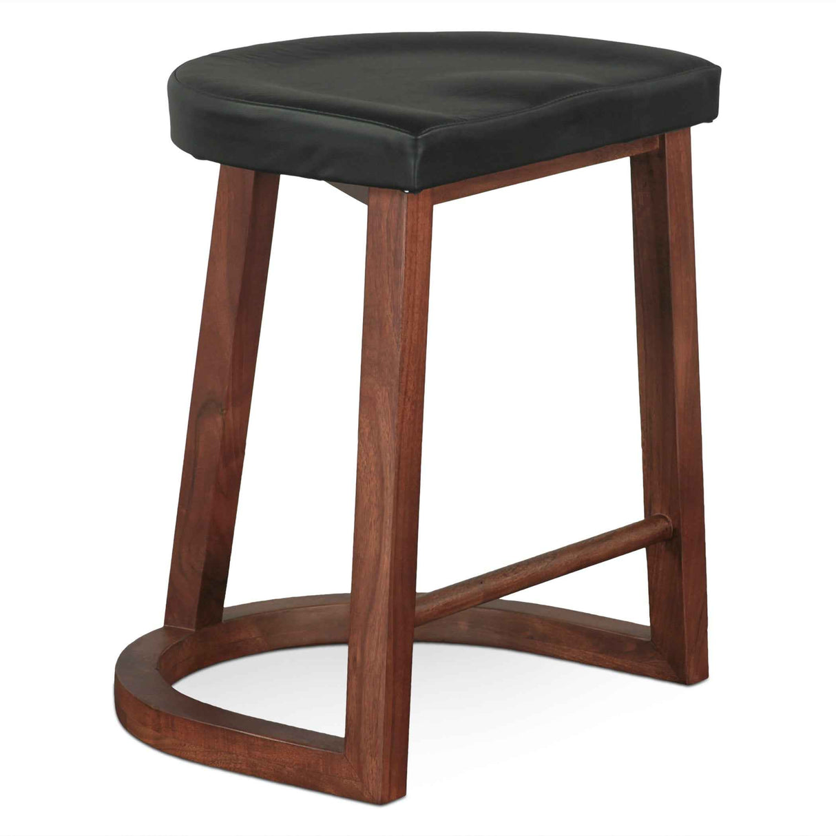Lenox 17" Counter Stool in Walnut by Home Trends & Design at Eve Furniture