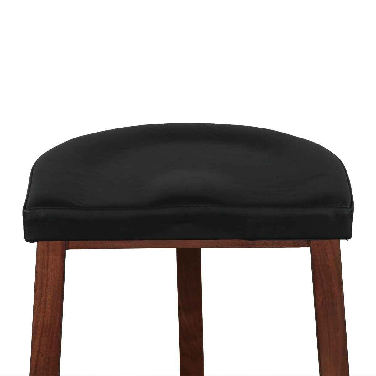 Lenox 17" Counter Stool in Walnut by Home Trends & Design at Eve Furniture