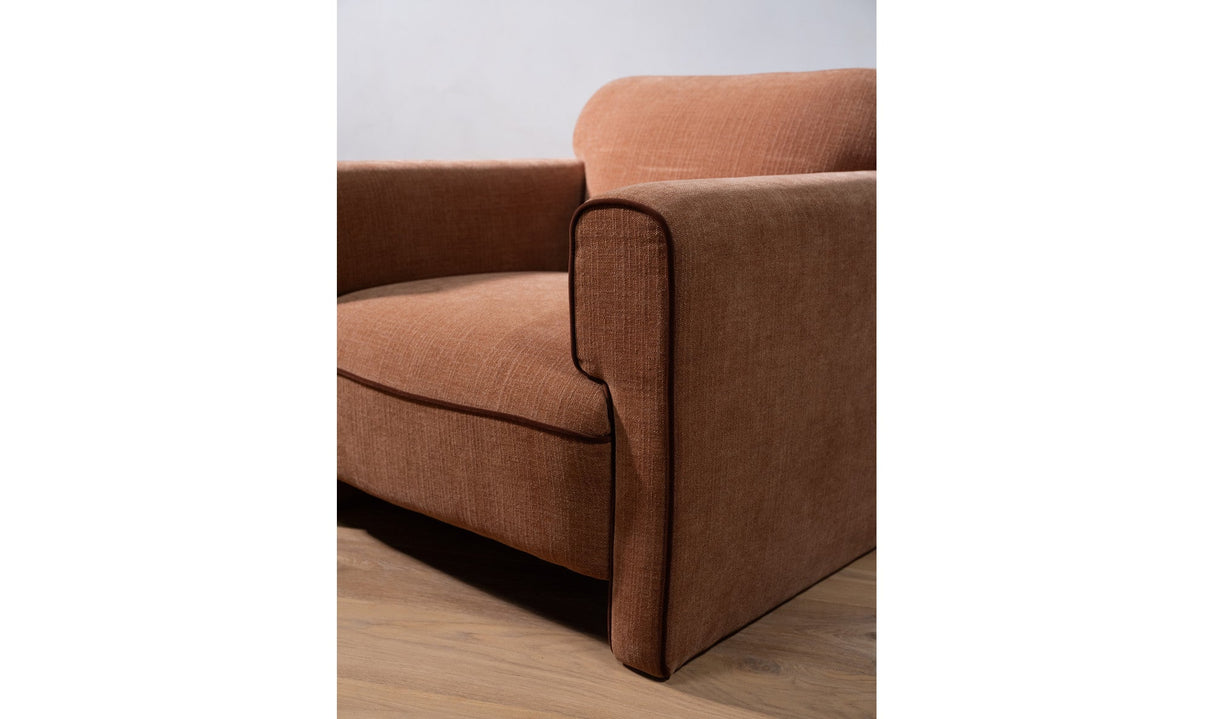 Leo Chair Light Brown by Moe's Home at Eve Furniture