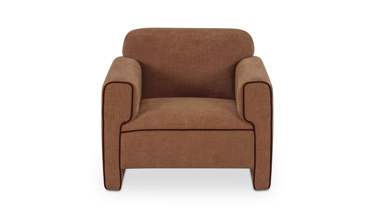 Leo Chair Light Brown by Moe's Home at Eve Furniture