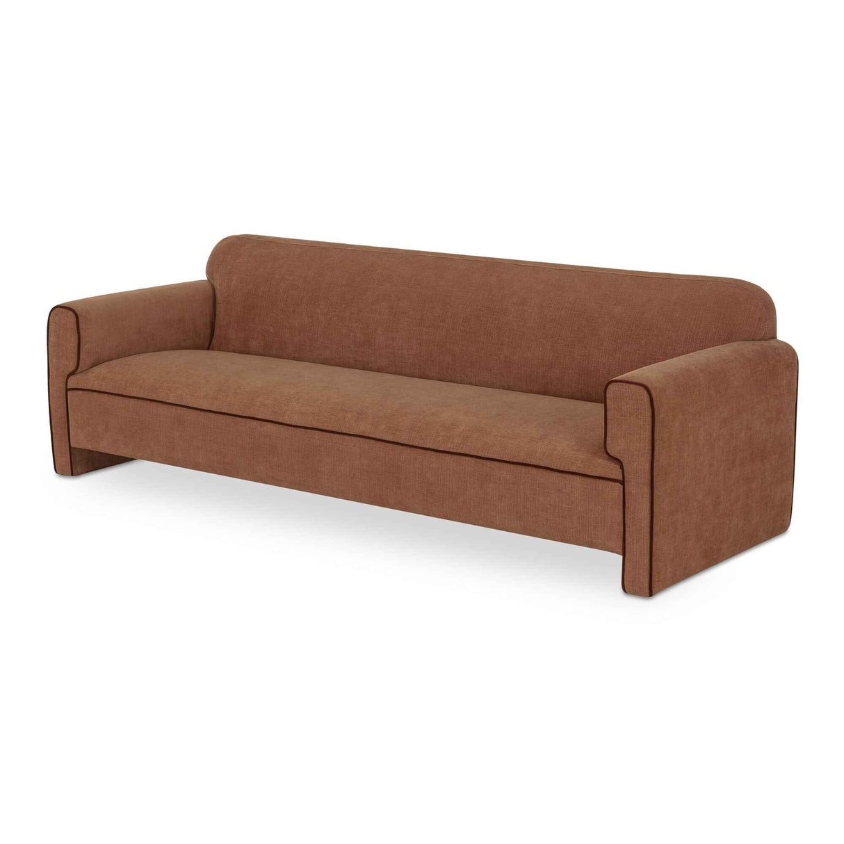 Leo Light Brown Sofa by Moe's Home at Eve Furniture