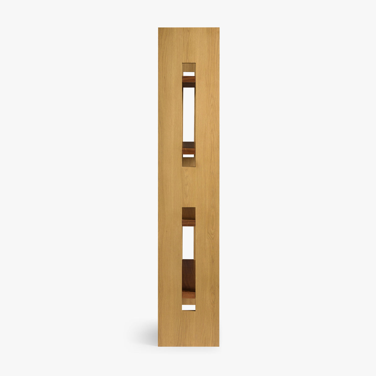 Leo Oak & Walnut Bookcase by Co.House Designs at Eve Furniture