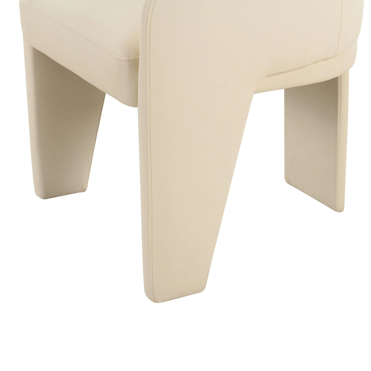 Leo Performance Vegan Leather Dining Chair by TOV Furniture at Eve Furniture