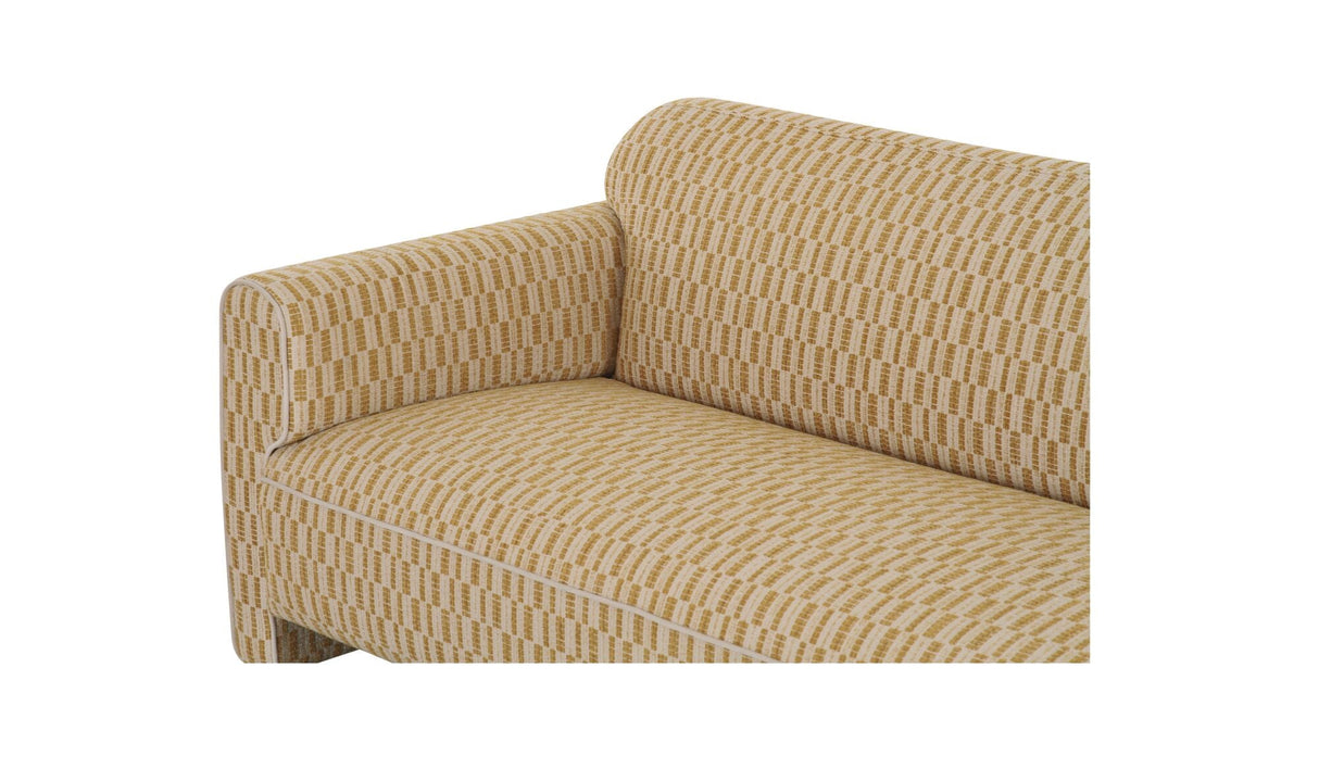 Leo Sofa Chartreuse by Moe's Home at Eve Furniture