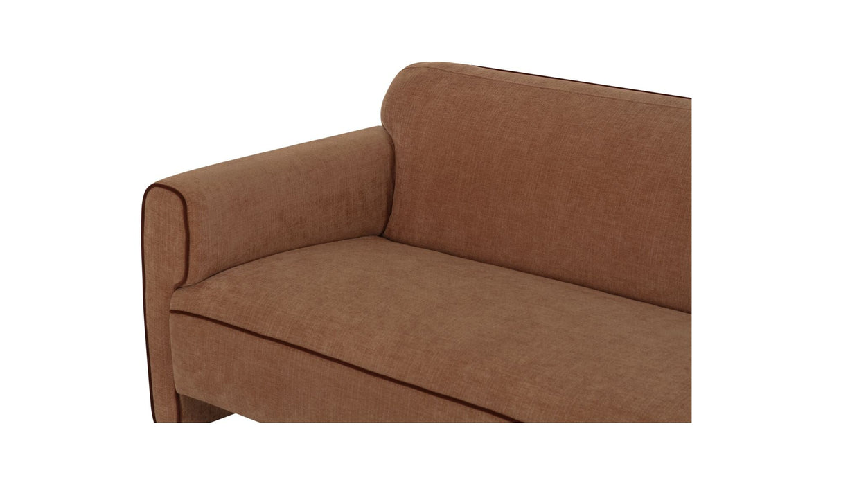 Leo Sofa Light Brown by Moe's Home at Eve Furniture