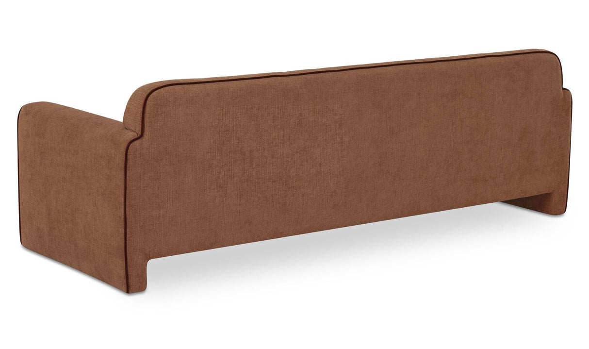 Leo Sofa Light Brown by Moe's Home at Eve Furniture