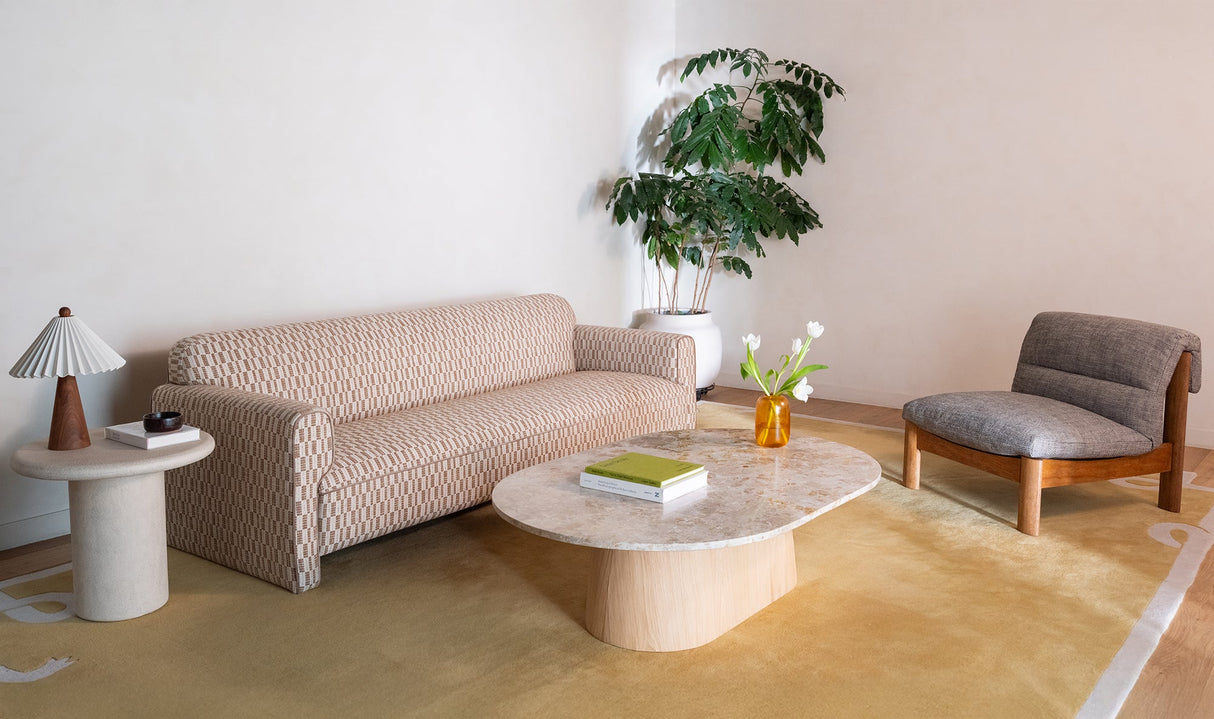 Leo Sofa Taupe by Moe's Home at Eve Furniture