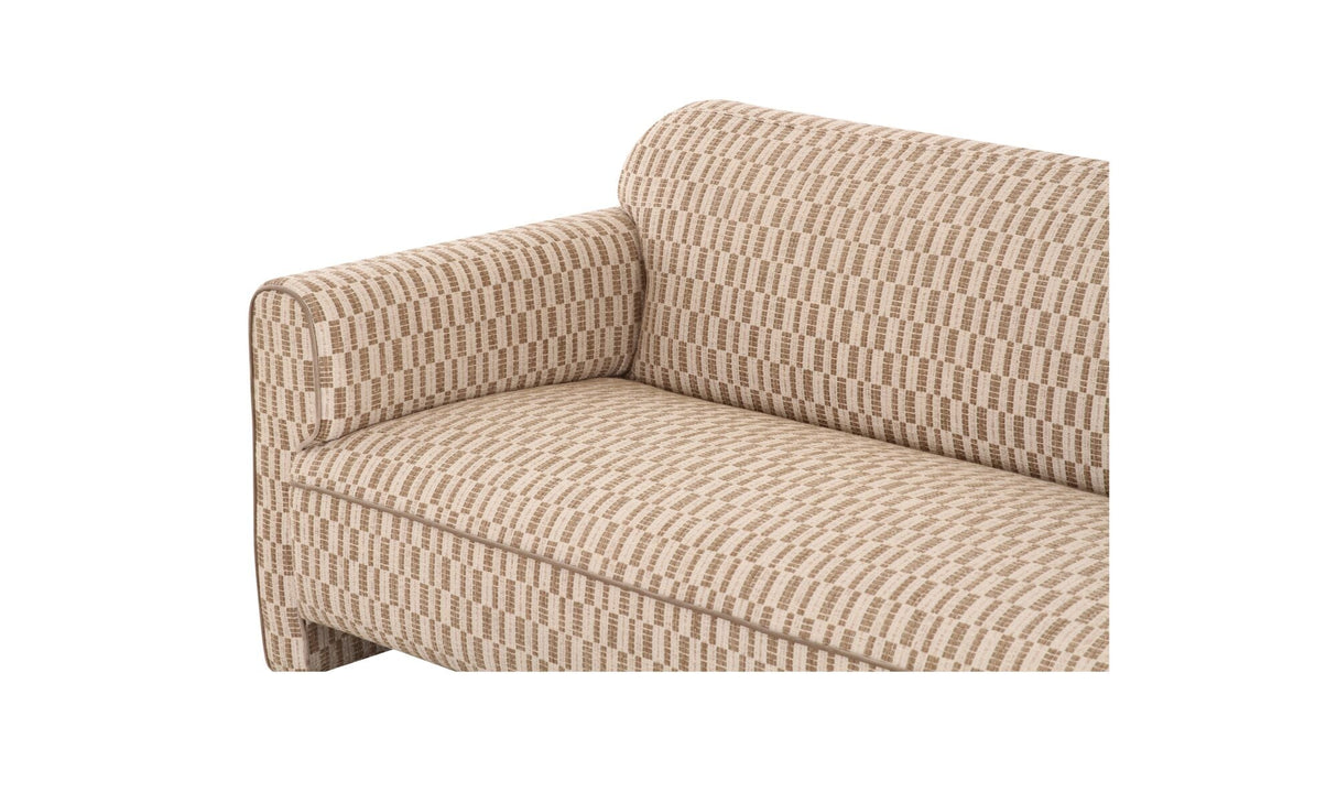 Leo Sofa Taupe by Moe's Home at Eve Furniture