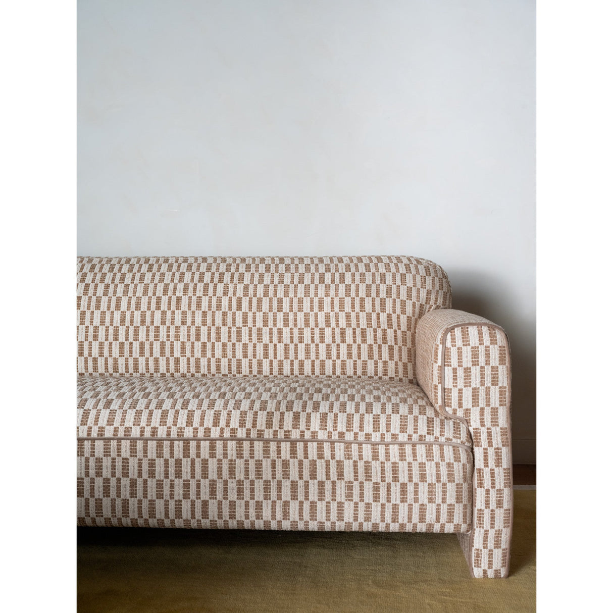 Leo Taupe Sofa by Moe's Home at Eve Furniture