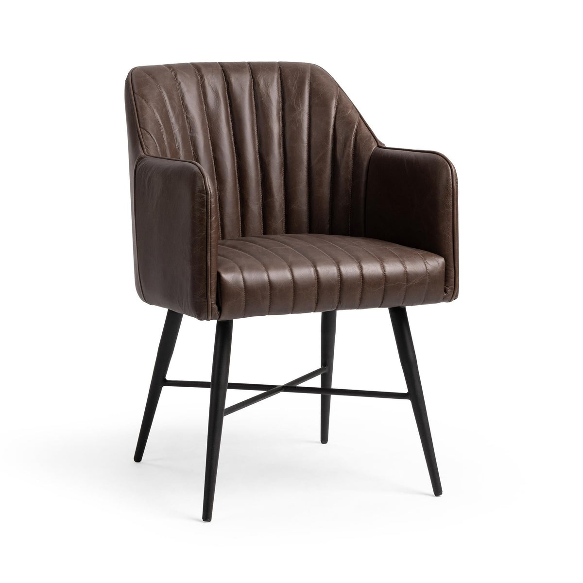 Leon Burnished Walnut Dining Chair by Classic Home at Eve Furniture