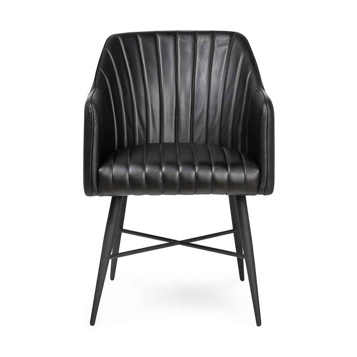 Leon Midnight Raven Dining Chair by Classic Home at Eve Furniture