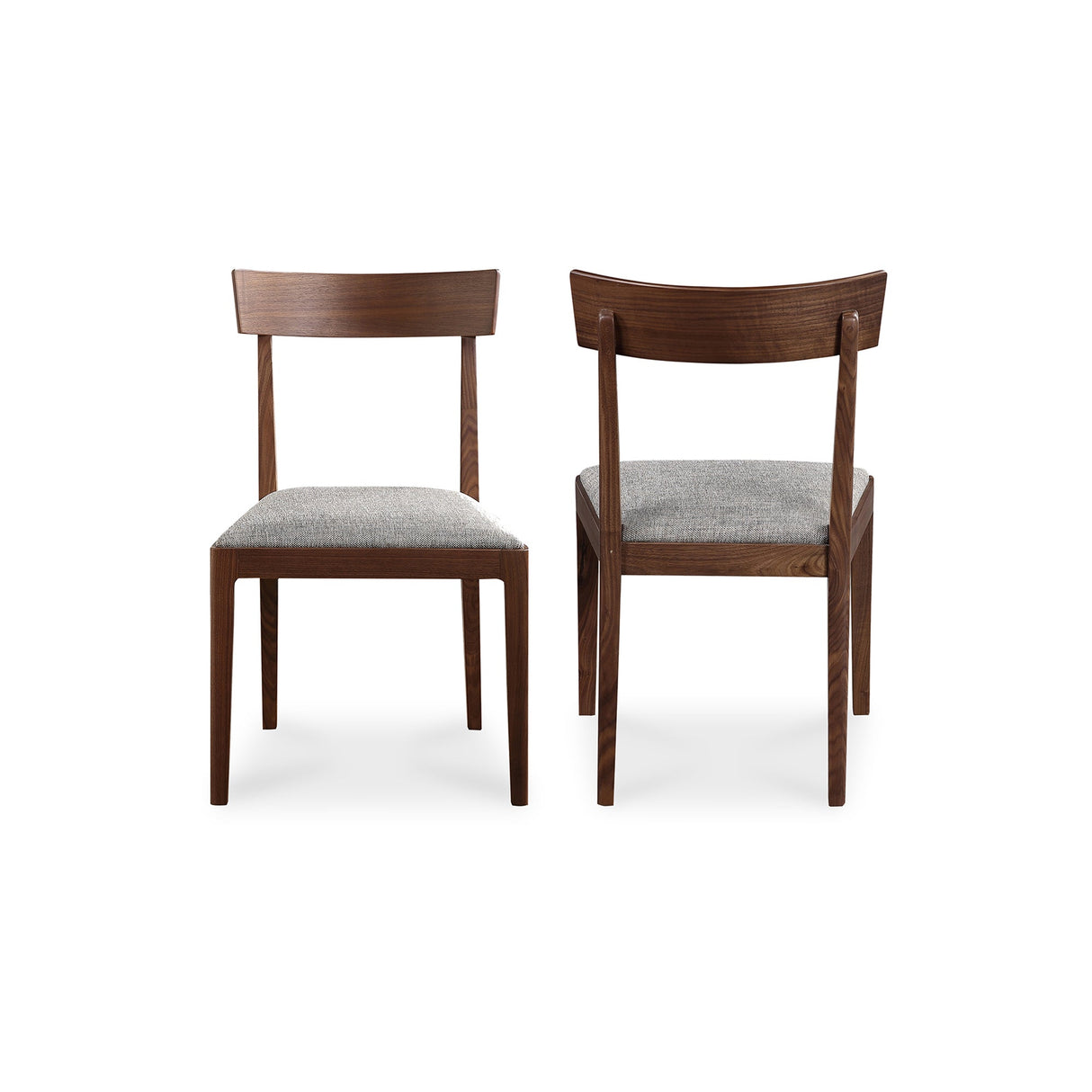 Leone Walnut Brown Dining Chair (Set of 2) by MOES at Eve Furniture