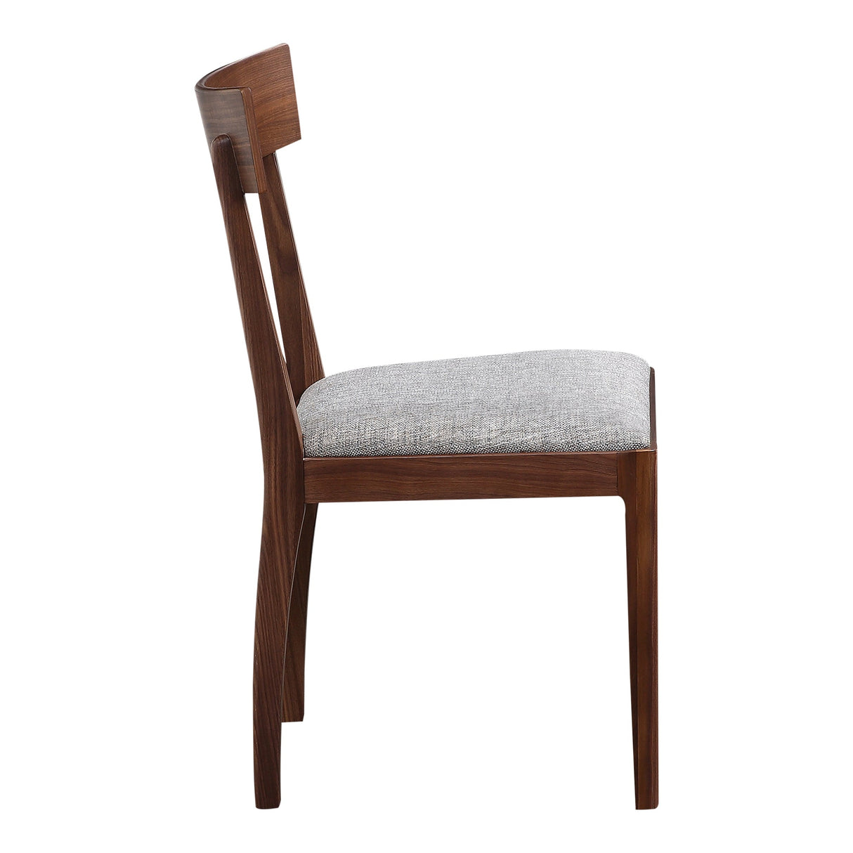 Leone Walnut Brown Dining Chair (Set of 2) by Moe's Home at Eve Furniture