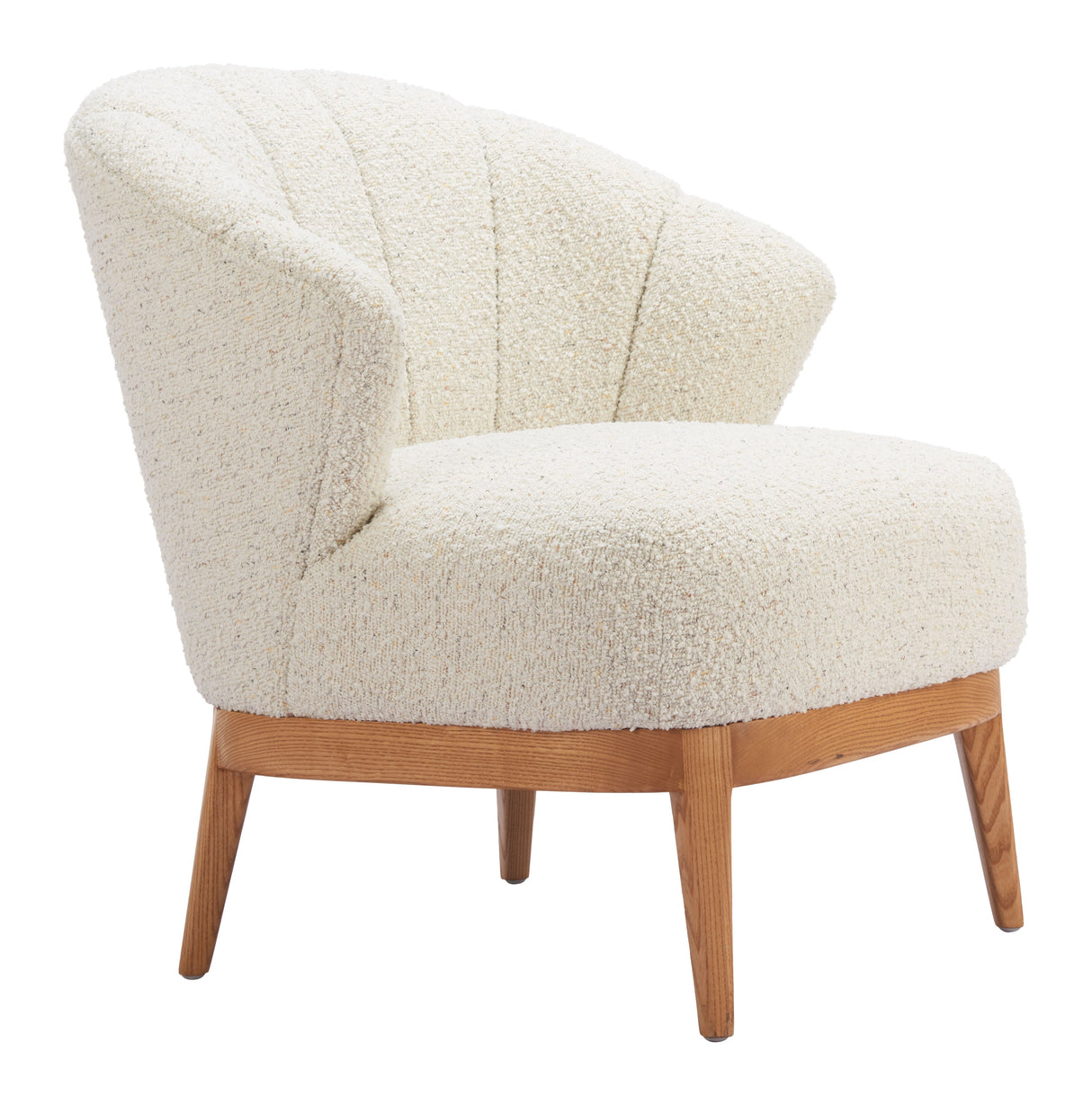 Leque Tawny Beige Accent Chair by Zuomod at Eve Furniture