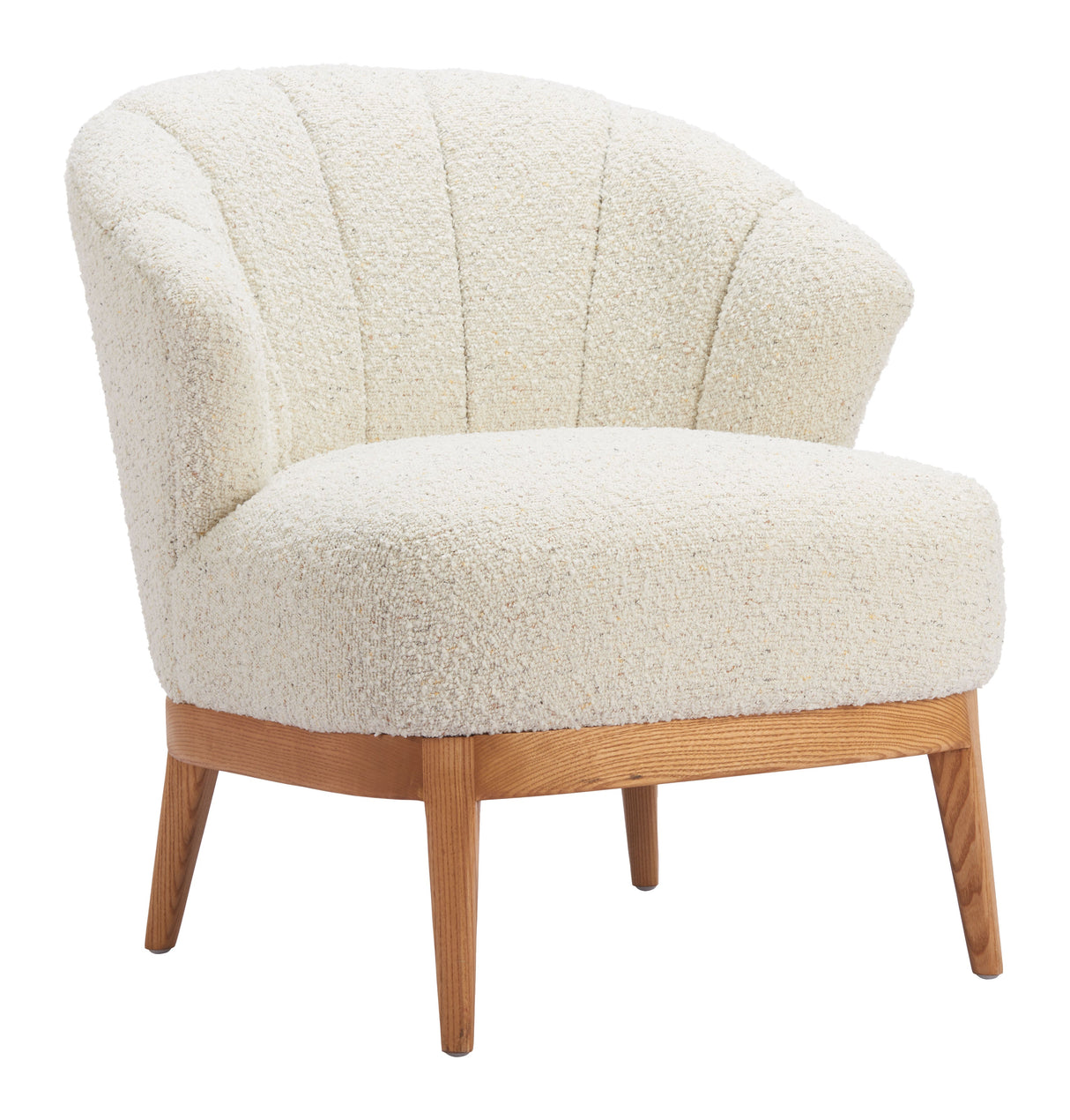 Leque Tawny Beige Accent Chair by Zuomod at Eve Furniture