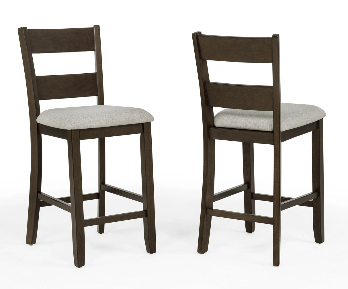 Lester Brown 5-Piece Counter Height Dining Set by Crown Mark at Eve Furniture