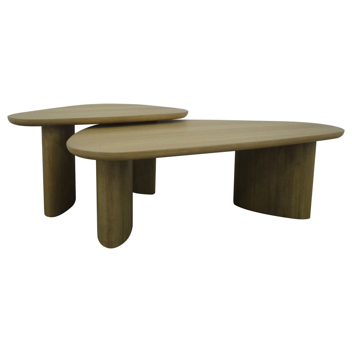 Lester Honey Oak HP0426 Nesting Table 2 Pc Set by Coaster at Eve Furniture