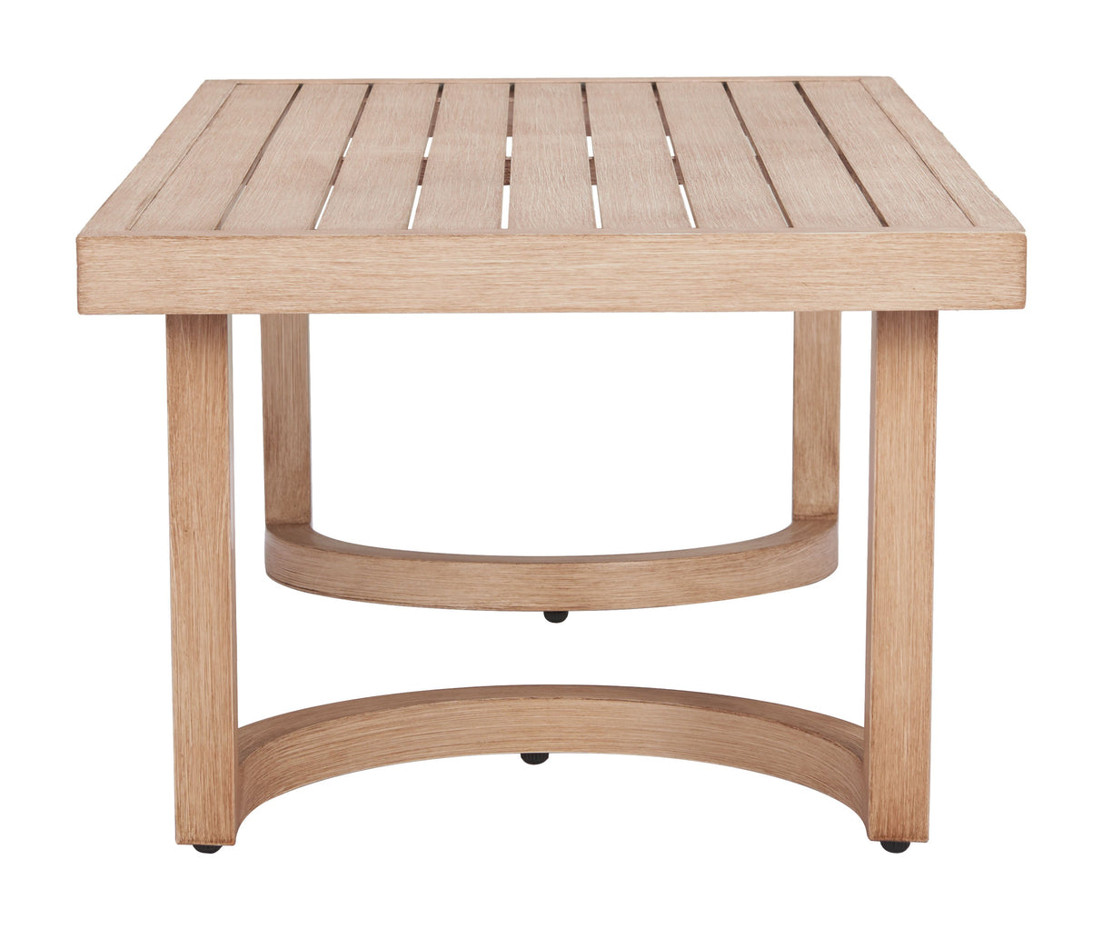 Leto Brown Outdoor Coffee Table by Zuomod at Eve Furniture