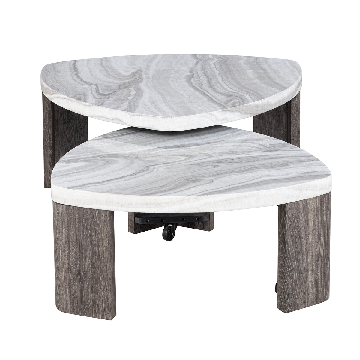 Levis Gray Nesting Cocktail Table