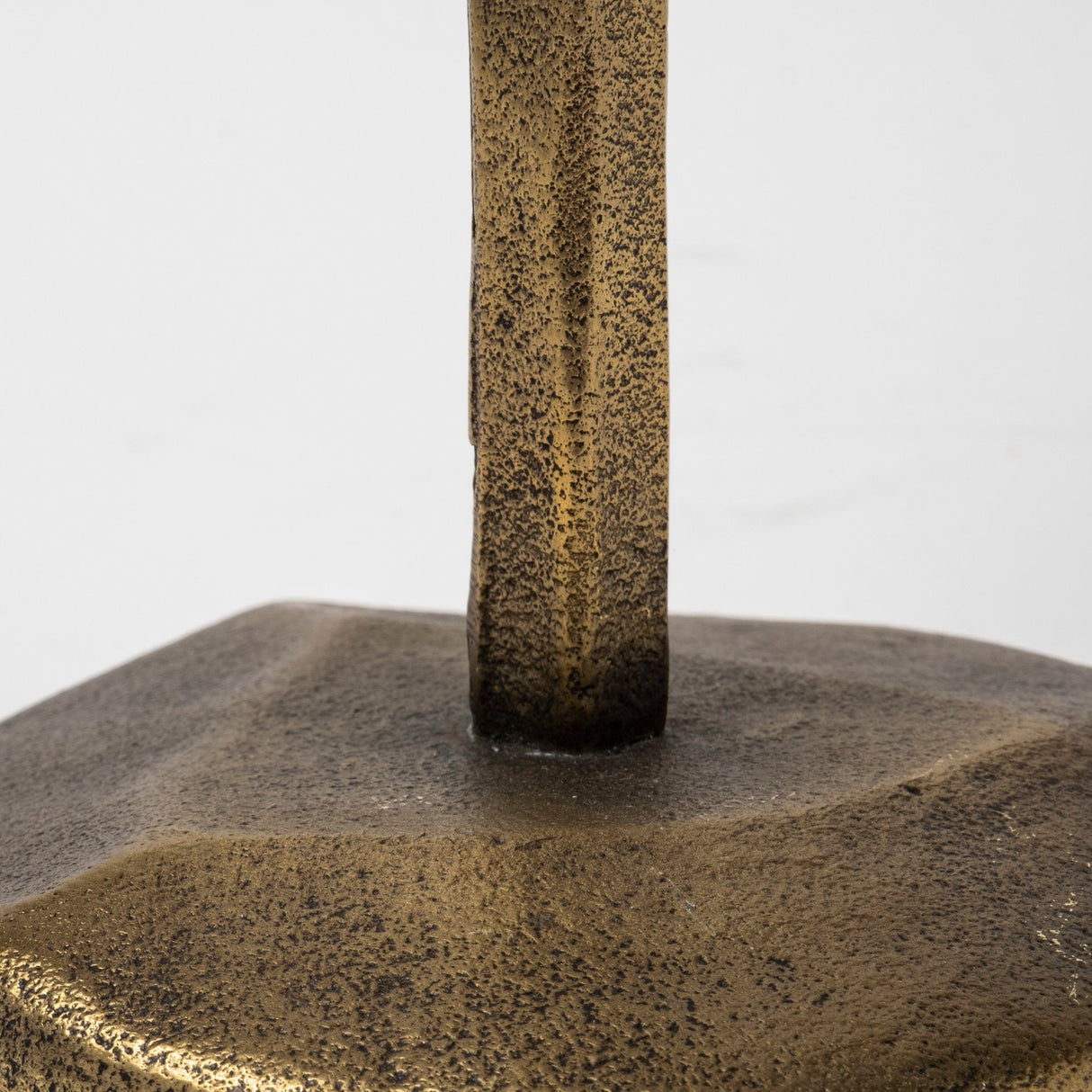 Levit (Large) Gold Table Candle Holder by Mercana at Eve Furniture