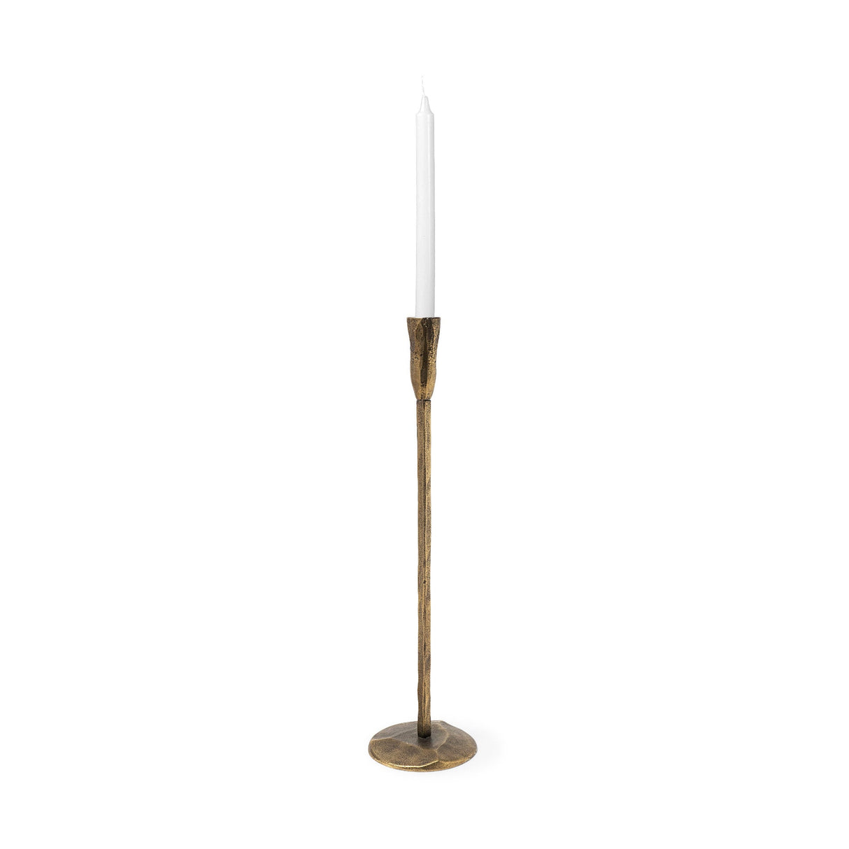 Levit (Large) Gold Table Candle Holder by Mercana at Eve Furniture