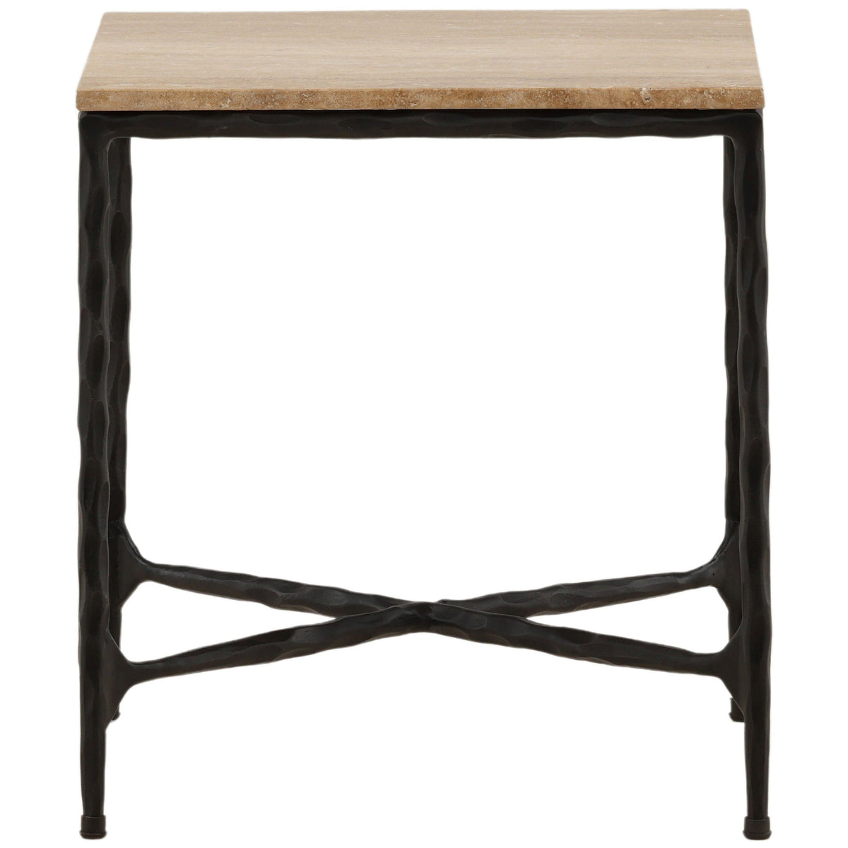 Lewelyn Side Table, Natural by Dovetail at Eve Furniture