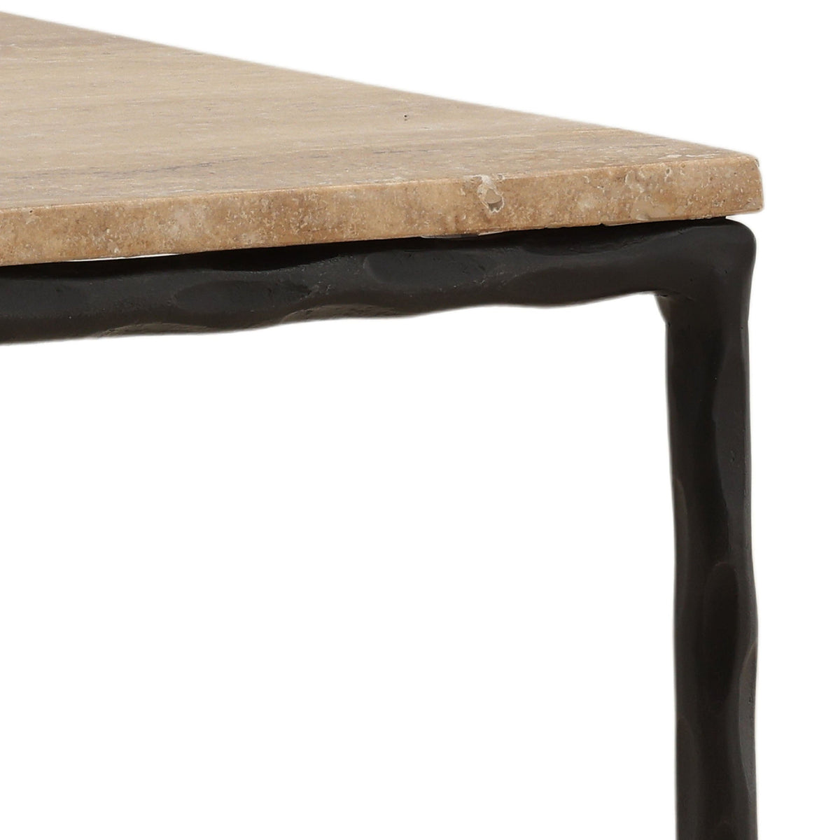 Lewelyn Side Table, Natural by Dovetail at Eve Furniture