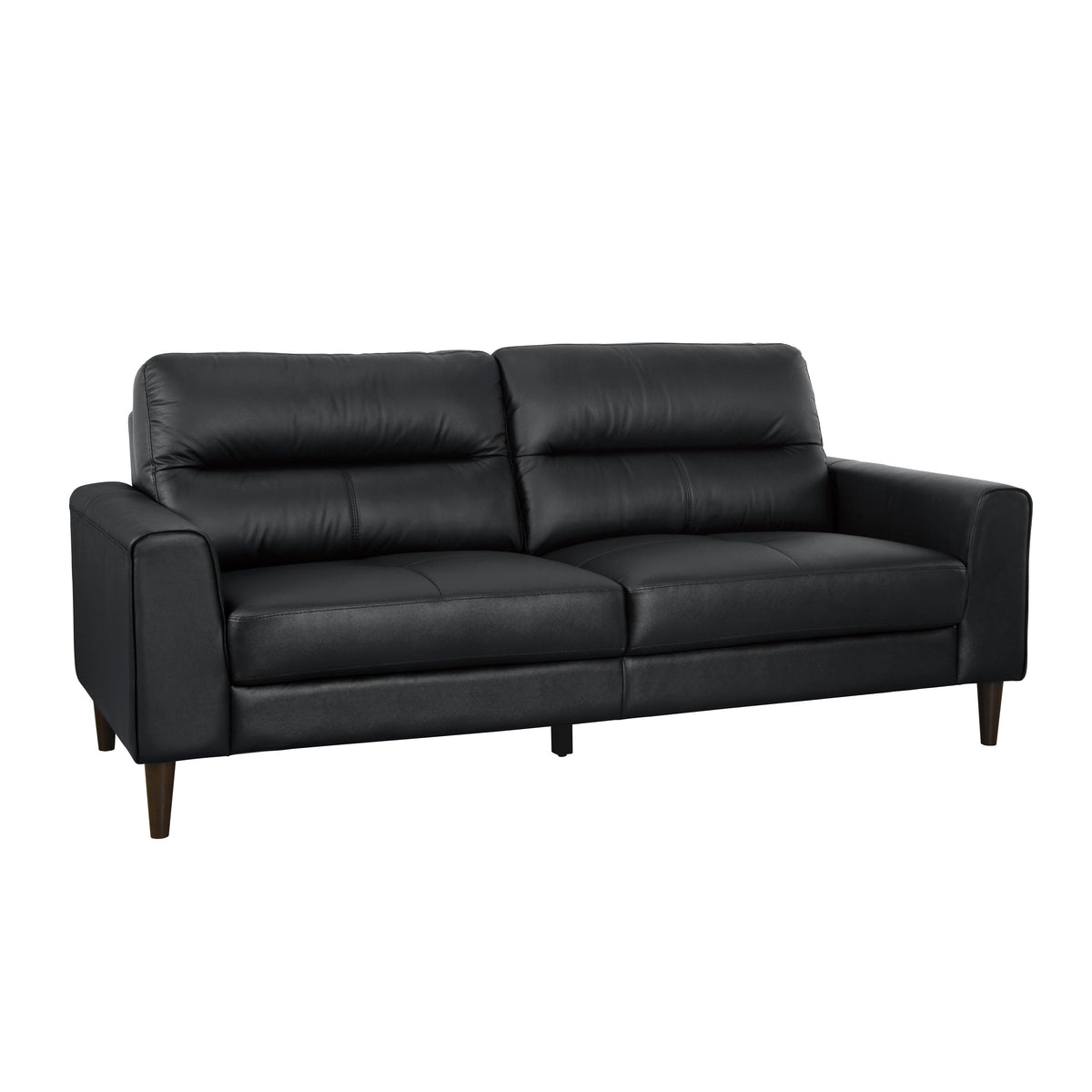Lewes Black 2-Piece Living Room Set by Homelegance at Eve Furniture