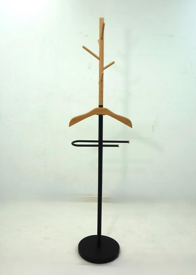 Lewis Light Oak Coat Rack