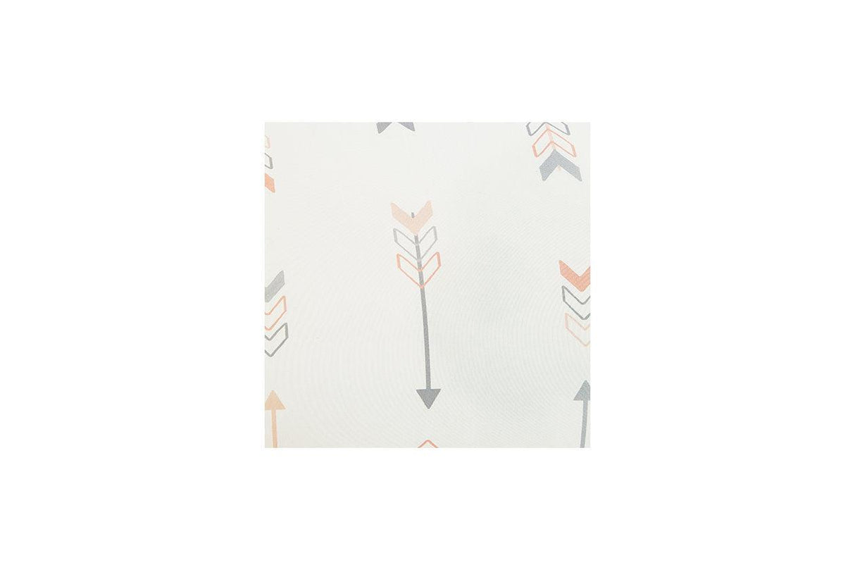 Lexann Pink/White/Gray Full Comforter Set by Ashley at Eve Furniture