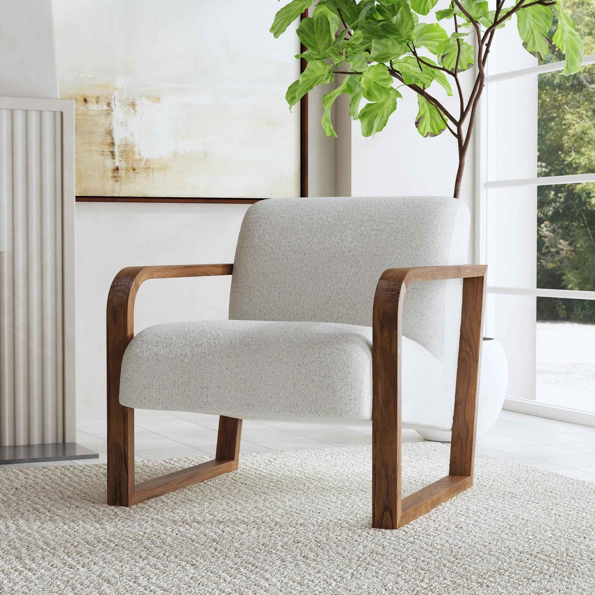 Lexington Accent Chair - Coastal Breeze by Classic Home at Eve Furniture