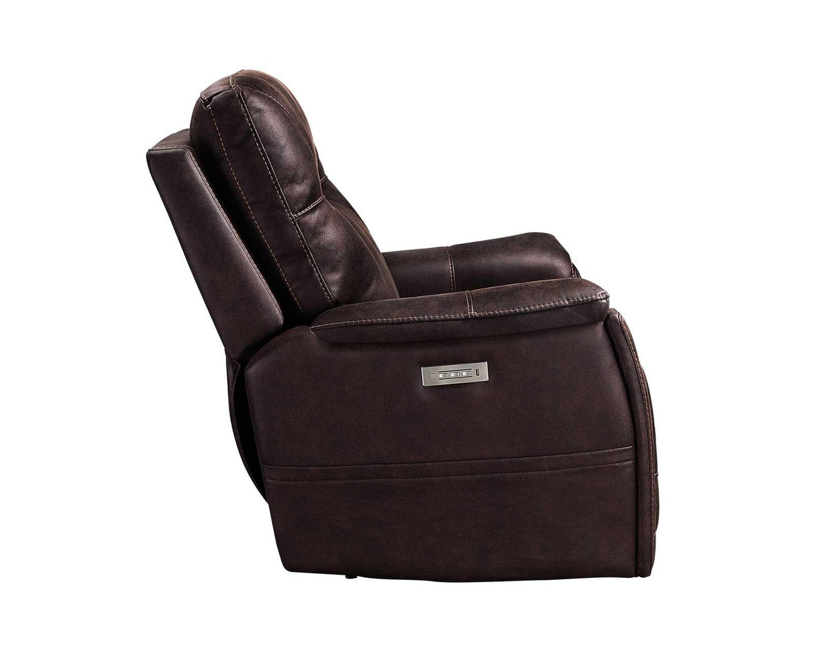 Lexington Canyon Walnut Triple-Power Media Recliner by Steve Silver at Eve Furniture