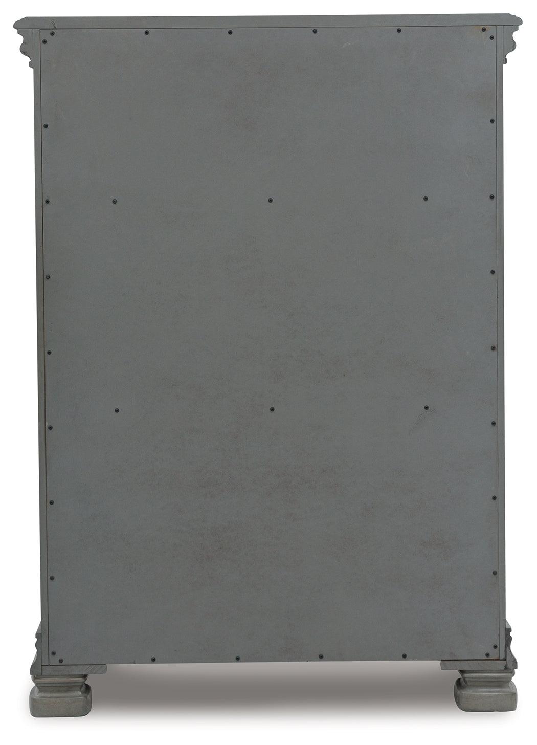 Lexorne Gray Chest of Drawers by Ashley at Eve Furniture