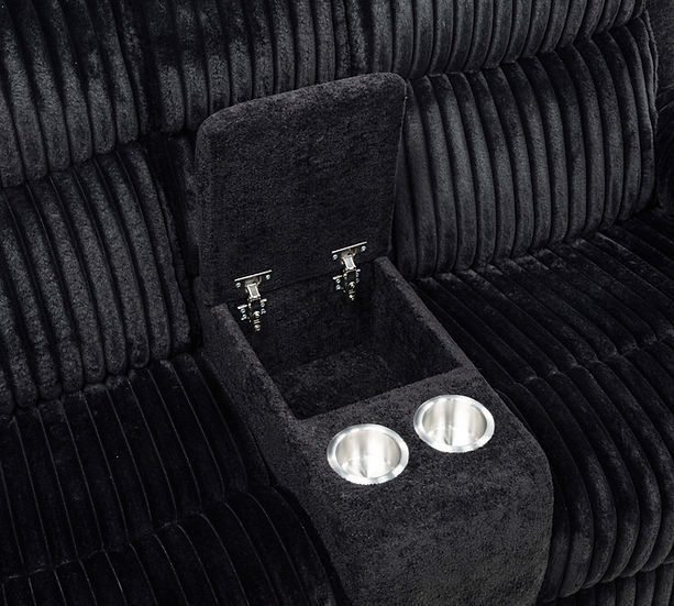 Lexy Black Reclining Living Room Set by New Era Innovations at Eve Furniture