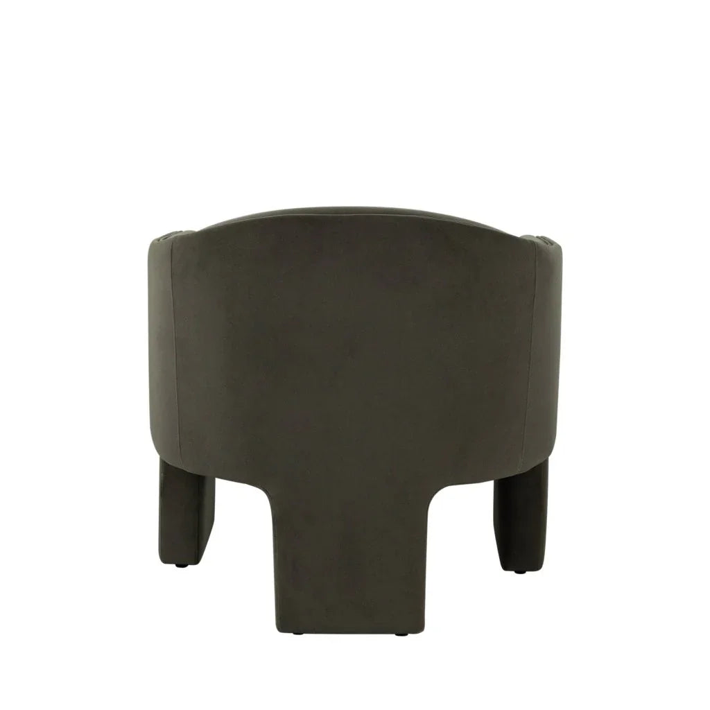 Leyah Performance Velvet Green Accent Chair by Diamond Sofa at Eve Furniture