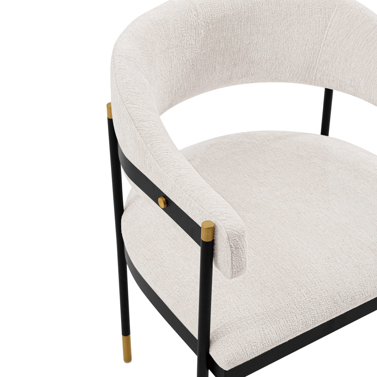 Lia Dining Armchair in Cream (Set of 2) by Manhattan Comfort at Eve Furniture