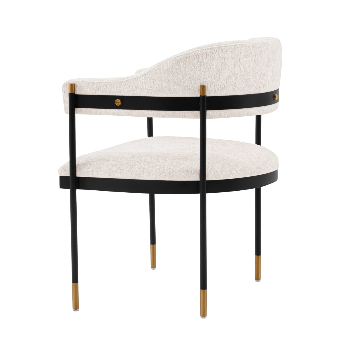 Lia Dining Armchair in Cream (Set of 2) by Manhattan Comfort at Eve Furniture
