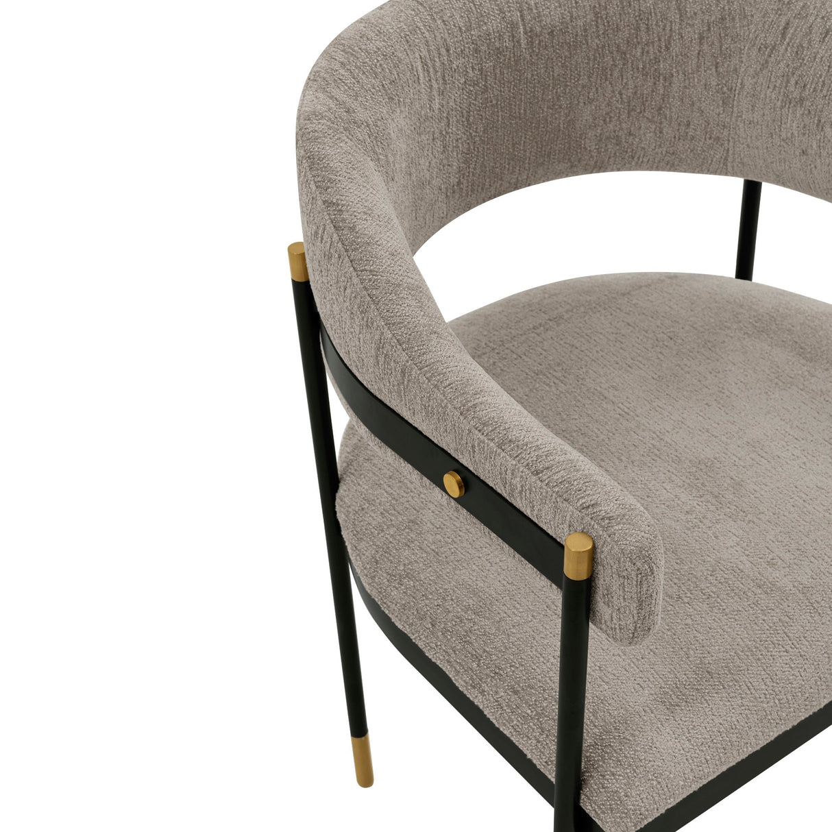 Lia Dining Armchair in Stone (set of 2) by Manhattan Comfort at Eve Furniture