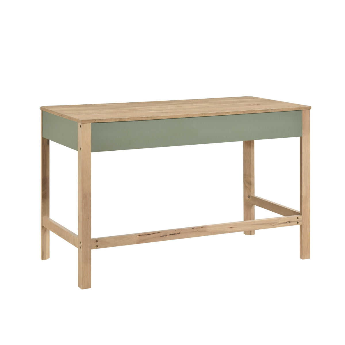 Liam Green/Natural Twin Low Loft Bed by Homelegance at Eve Furniture