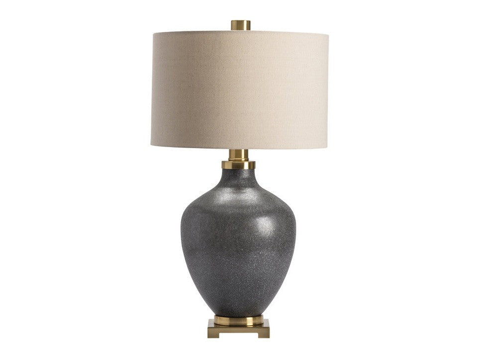 Liam Grey/Gold Table Lamp by Crestview at Eve Furniture