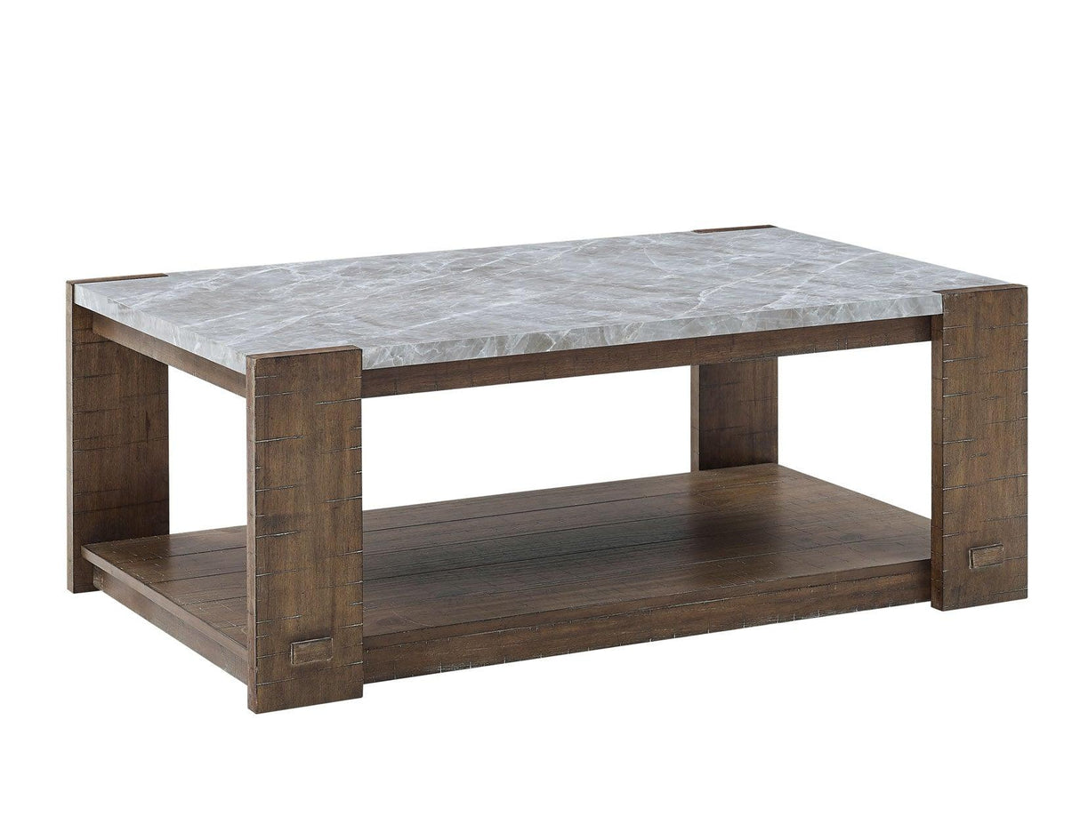 Libby 3-Piece Sintered Stone Table Set(Coffee Table and 2 End Tables) by Steve Silver at Eve Furniture