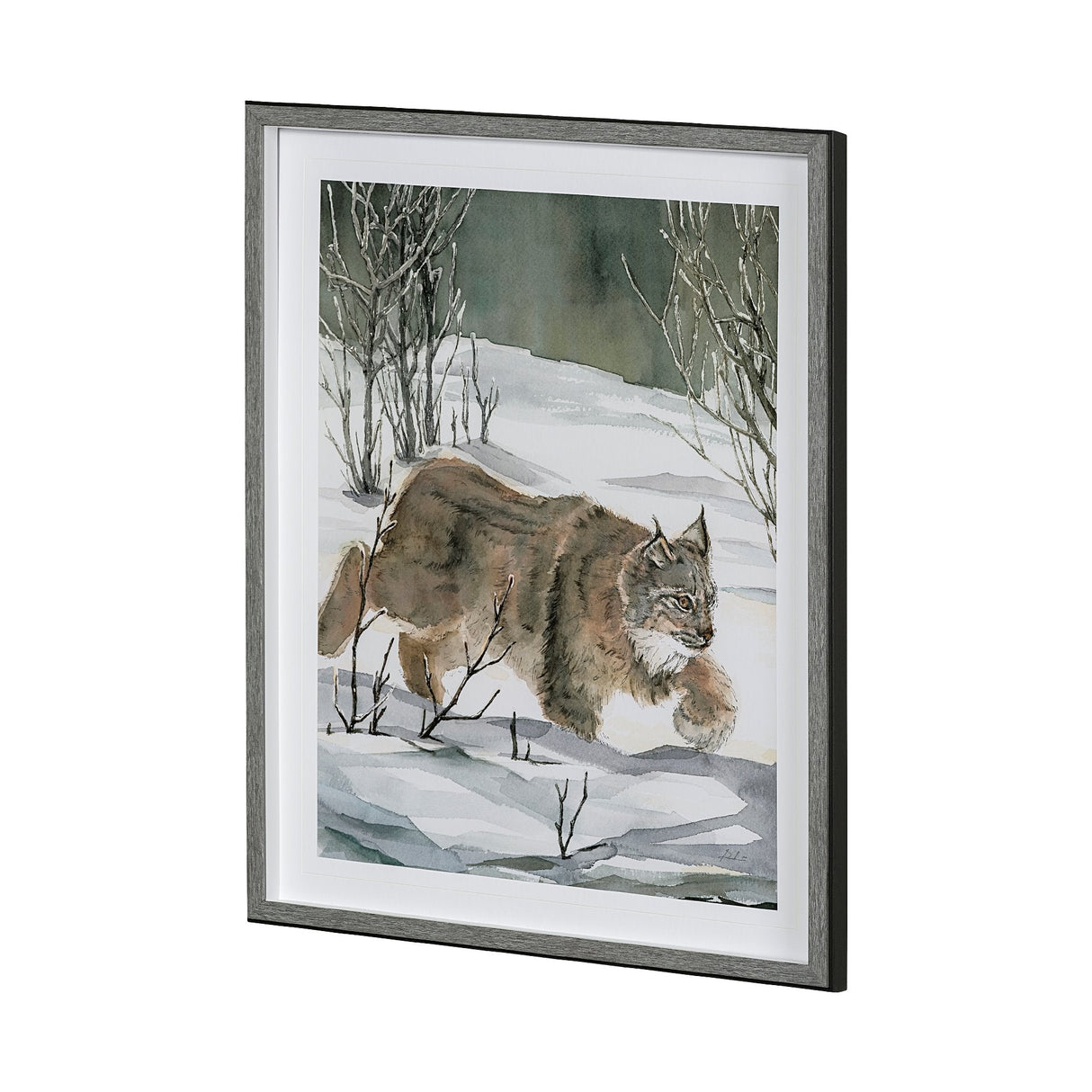 Life in North I by Melody Ducharme a Hand Embellished Textured Framed Art Print Matted under Glass by Mercana at Eve Furniture
