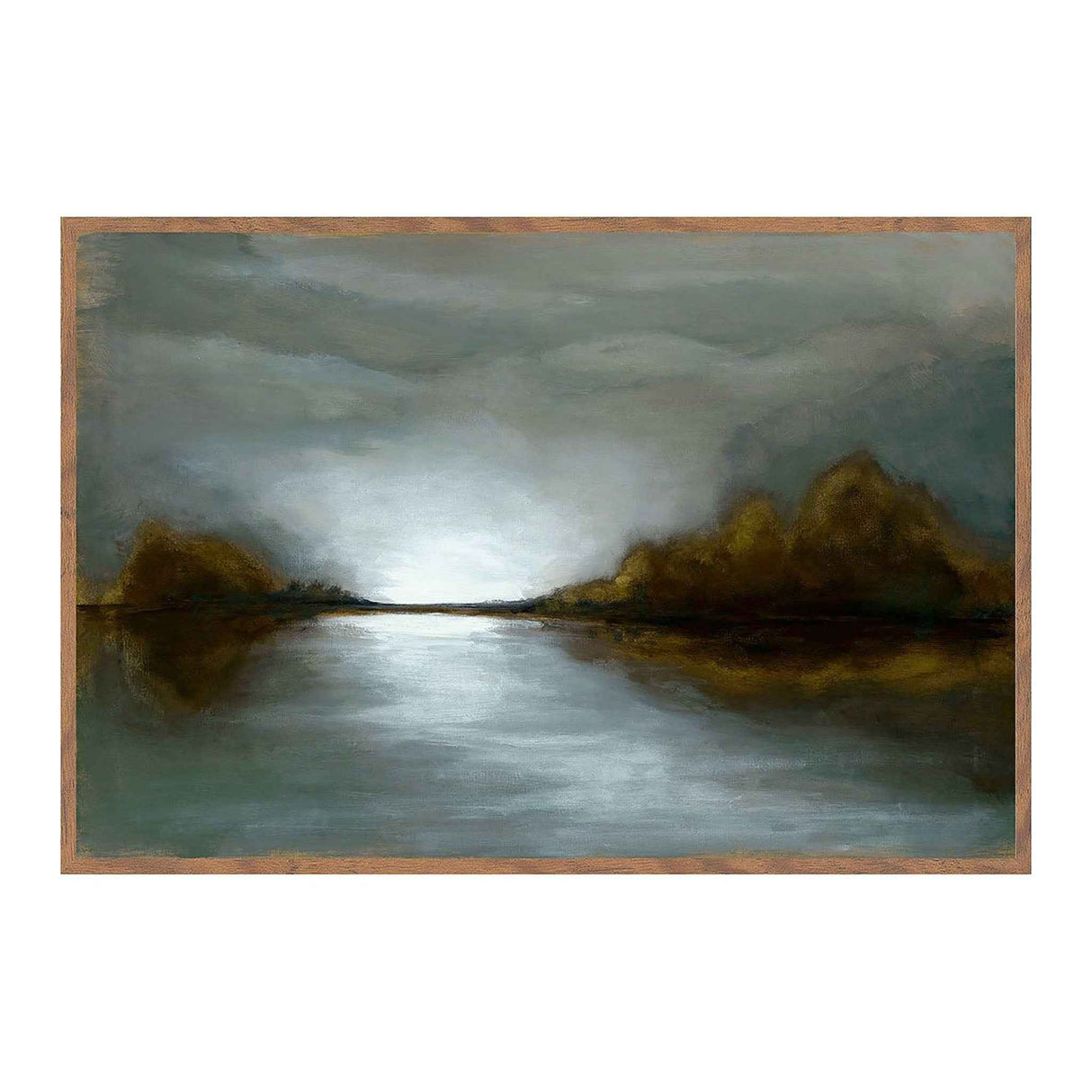 Lights Blue Painting 48x72 by Buddy Whitlock by Classic Home at Eve Furniture