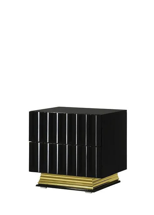 Lila Black Platform Bedroom Set by New Era Innovations at Eve Furniture