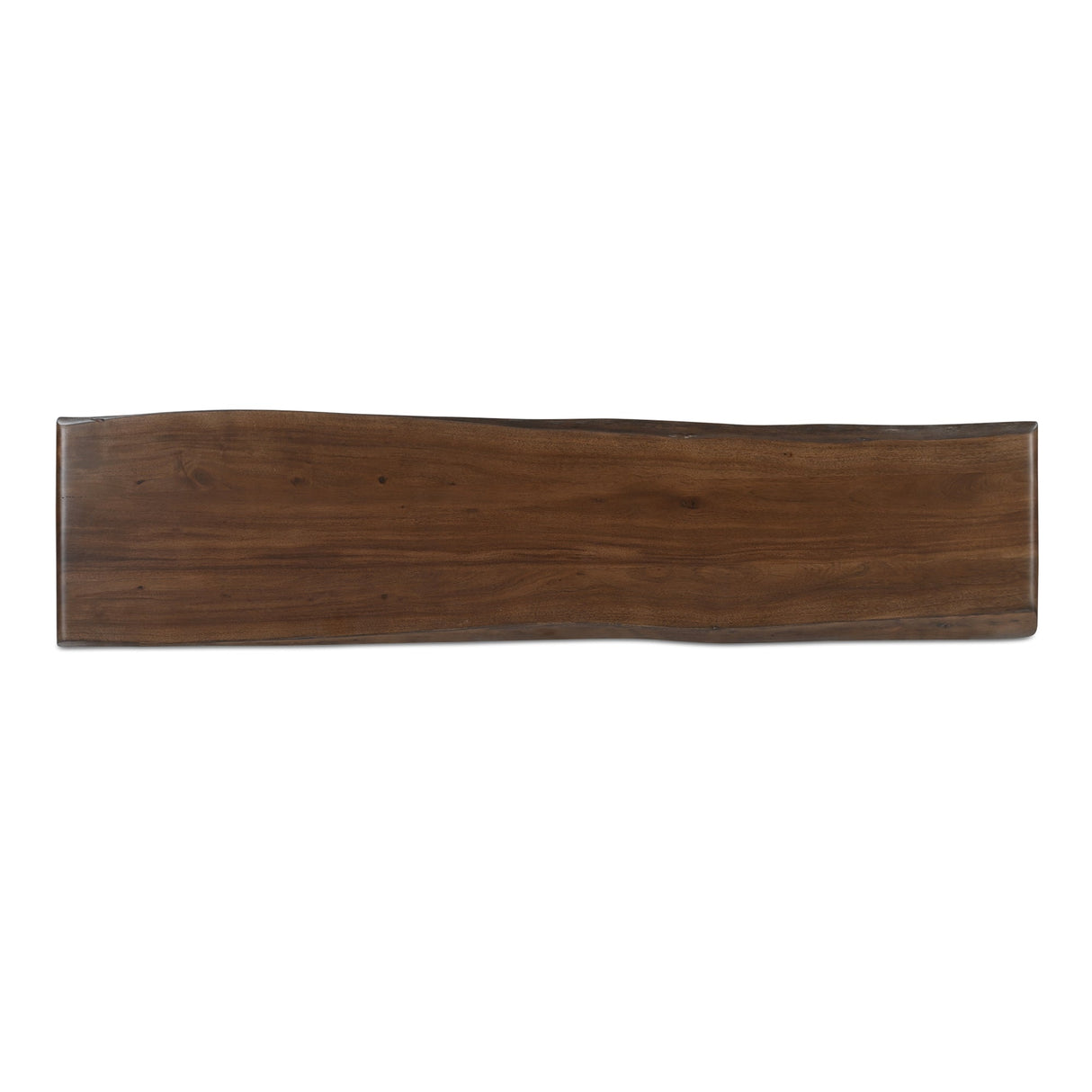 Lila Brown Large Dining Bench by Moe's Home at Eve Furniture