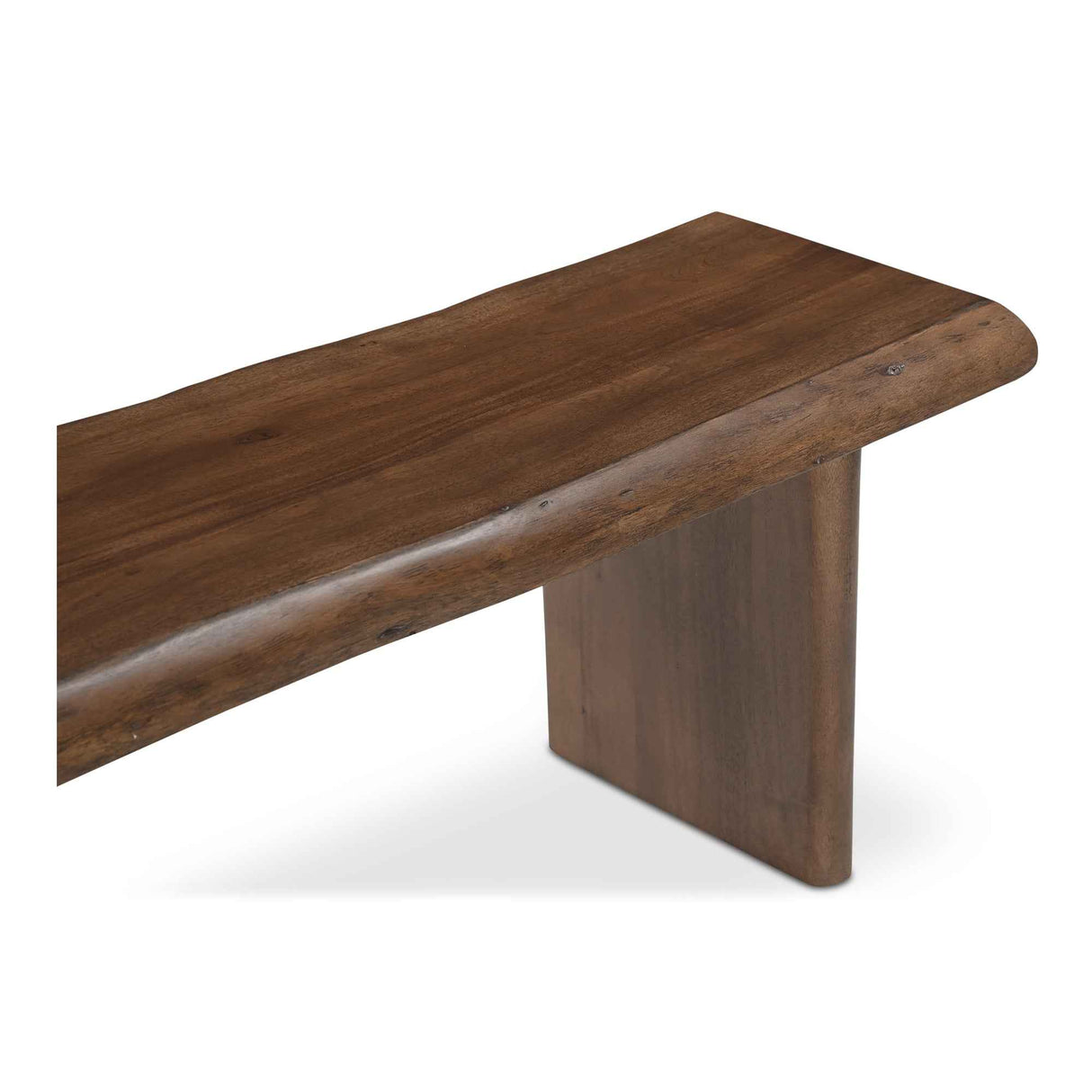 Lila Brown Small Dining Bench