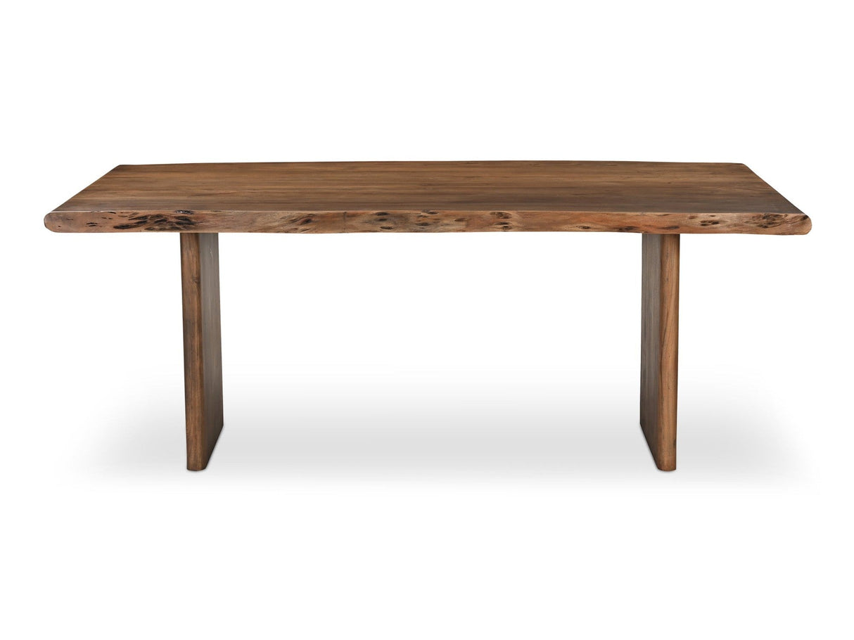 Lila Brown Small Dining Table by Moe's Home at Eve Furniture